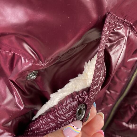 CARVE DESIGNS Maroon Mulberry Portillo Down Water Resistant Jacket Coat Size XS - Picture 8 of 16